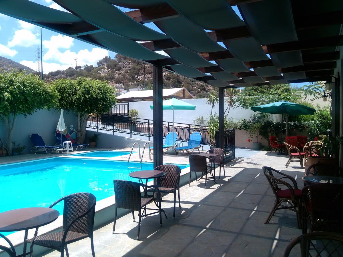 Elvira Hotel Stalida Bagian luar foto