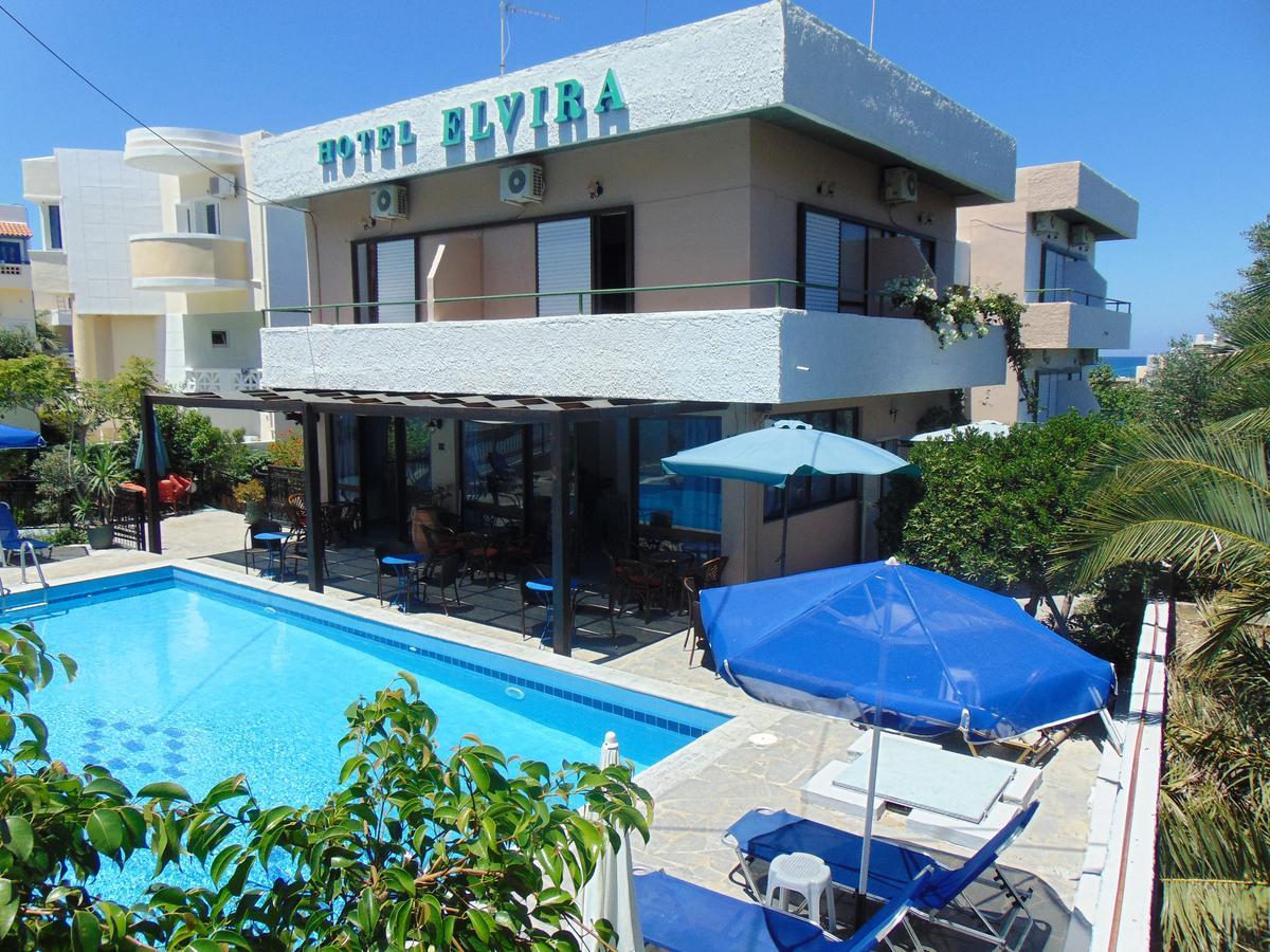 Elvira Hotel Stalida Bagian luar foto